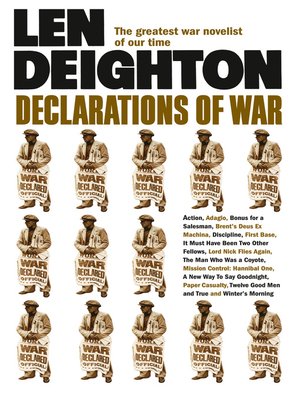 cover image of Declarations of War